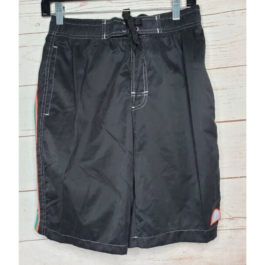 Authentic Brand 1998 The Image Black Mesh Swim Shorts Medium
